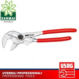 PINZA CHIAVE REGOLABILE CON PULSANTE MULTIFUNZIONE USAG 174 CX250