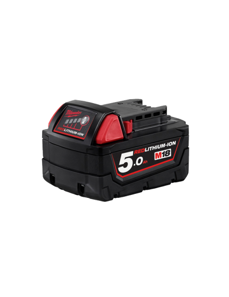 MILWAUKEE M18 B5 batteria 18V 5.0 Ah Li-Ion a ioni di litio 20% energia in più
