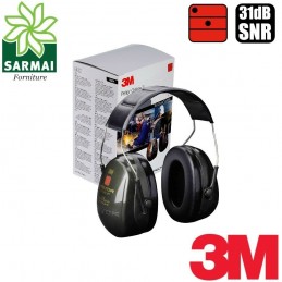 3M Cuffia cuffie temporale auricolari auricolare Peltor Optime II H520A 31 dB